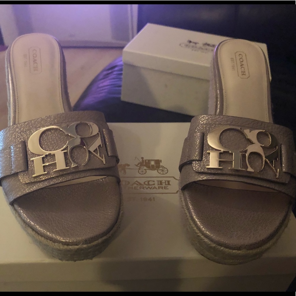 Coach Carlana wedges!